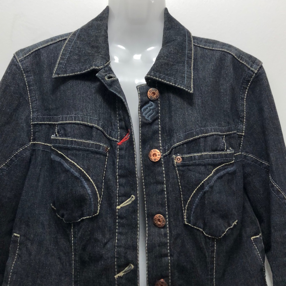 Vintage Rocawear Dark Blue Denim Jacket